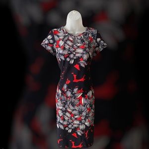 Tricolor Cocktail Dress